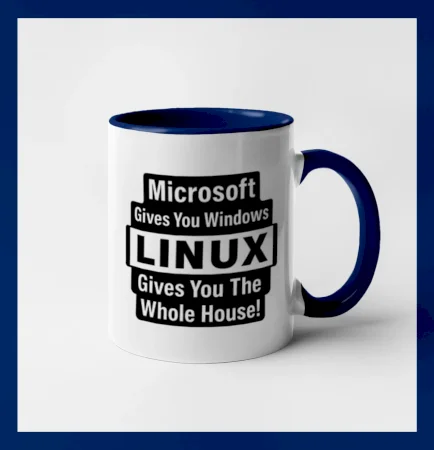Microsoft Gives You Windows LINUX Gives You The Whole House!