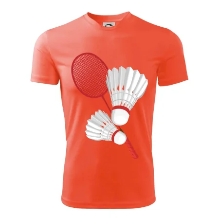 Badminton - pálka a košík