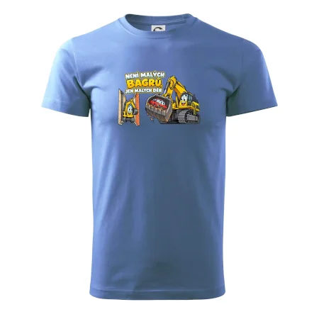 Není malých bagrů jen malých děr