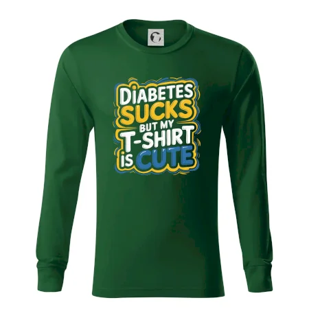Diabetes sucks but my t-shirt is cute