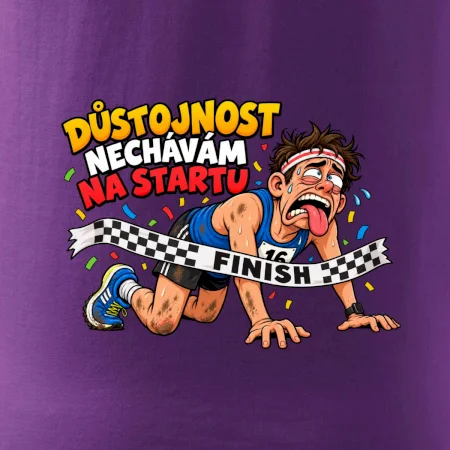 Běžec důstojnost nechávám na startu