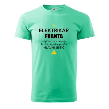 Jméno - Elektrikář - hlavní jistič