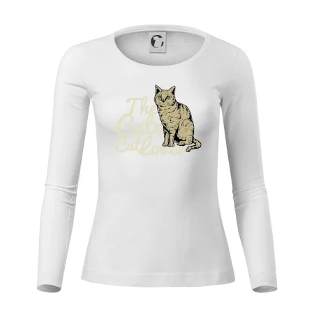 The cute cat lover