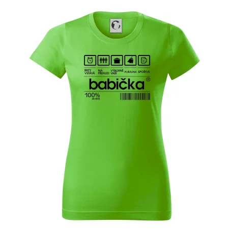 Čárový kód babička