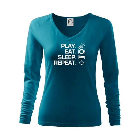 Play Eat Sleep Repeat badminton
