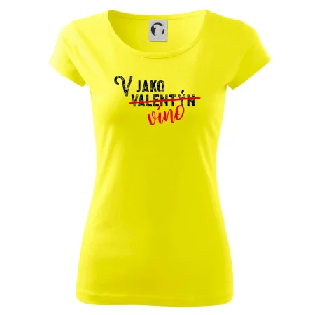 V jako Valentýn VÍNO