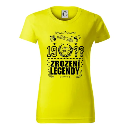 Zrození legendy - pro všechny - vlastní letopočet