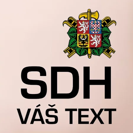 Sbor dobrovolných hasičů - znak bez nápisu + Nápis na zádech