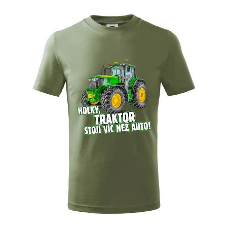 Holky, traktor stojí víc než auto