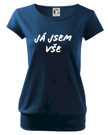 Nápis Já jsem vše!