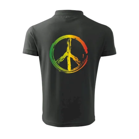 Peace symbol paint