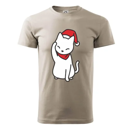 Vánoční kočka mávající