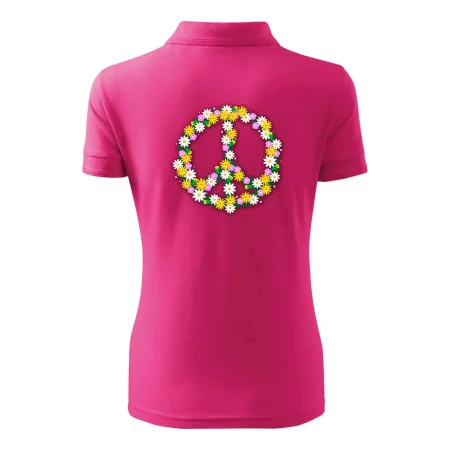 Peace symbol kopretiny