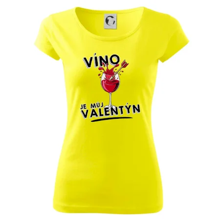 Víno je můj valentýn