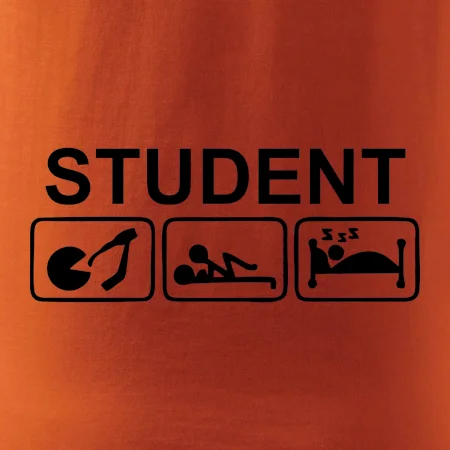 Pít užívat spát - student