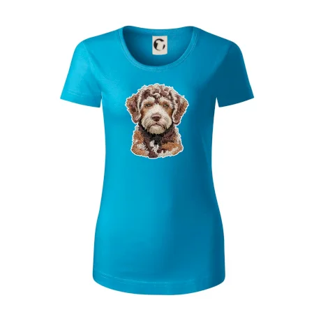 Lagotto romagnolo vyšívaná hlava