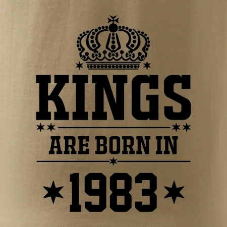 Kings are born in 1983