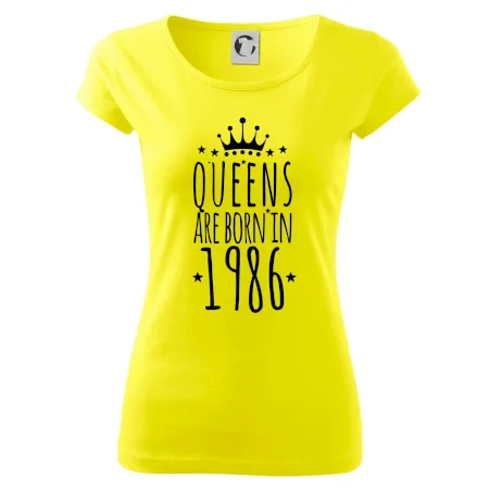 Queens are born in 1986