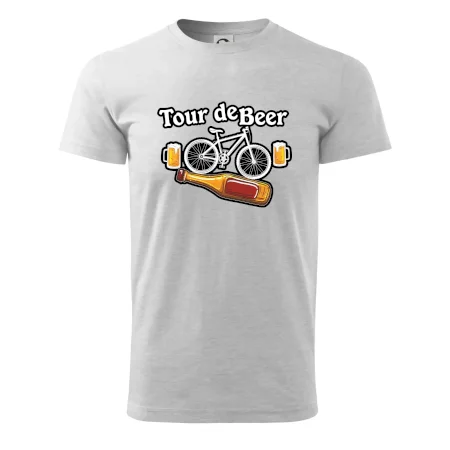 Tour de beer - kolo - pivo a nápis na zádech