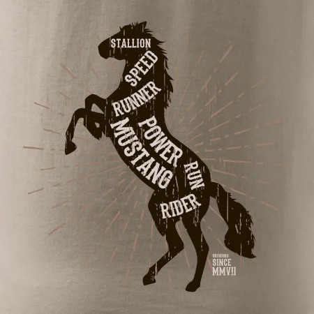 Horse mustang