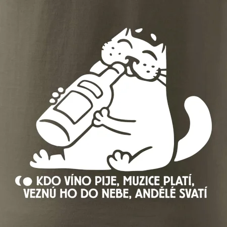 Kdo víno pije a muzice platí