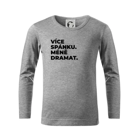 VÍCES PÁNKU. MÉNĚ DRAMAT.
