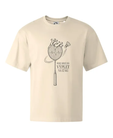 Badminton srdce s výpletem