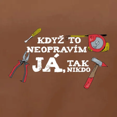 Když to neopravím já, tak nikdo barevné
