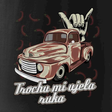 Trochu mi ujela ruka