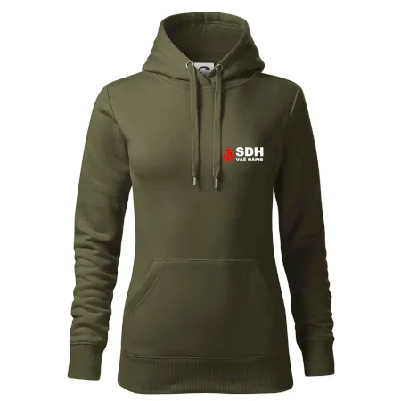 SDH nápis (oheň, název sboru - vlastní nápis)