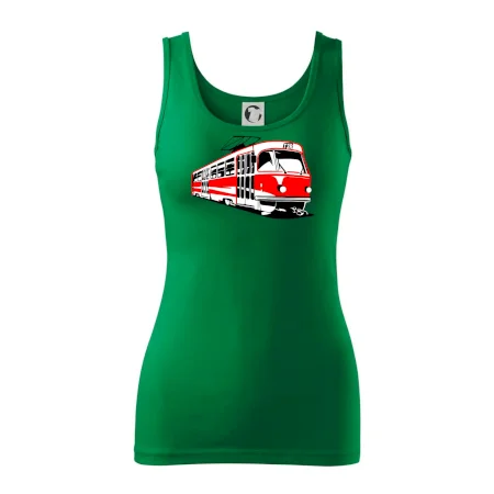 Tramvaj T3R barevná