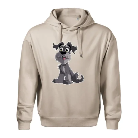Knírač kreslený sedící