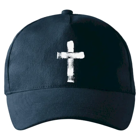 Jesus kříž štětcem