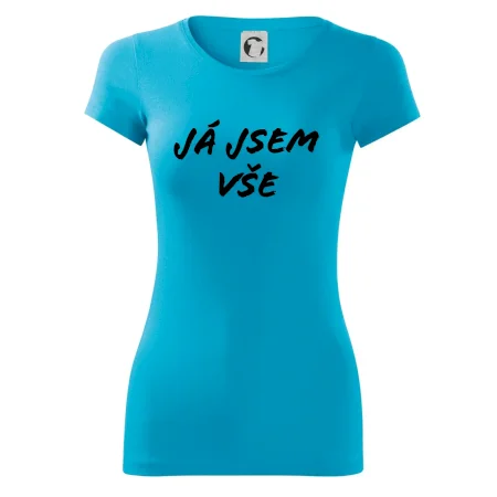 Nápis Já jsem vše!