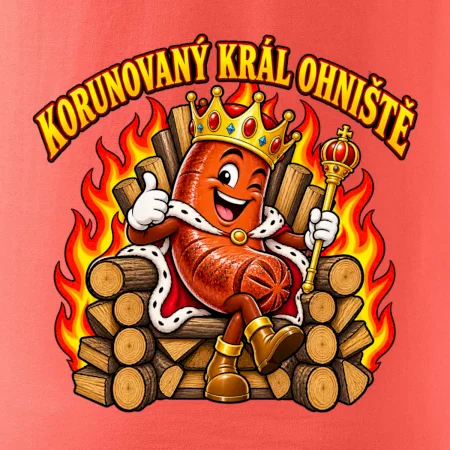 Korunovaný král ohniště