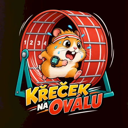 Běžecký křeček na oválu