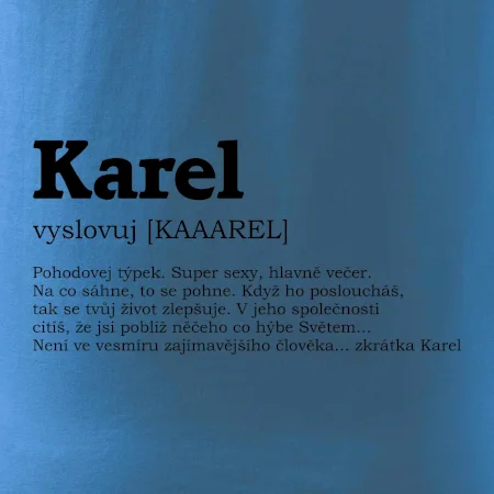Triko k svátku - vaše jméno