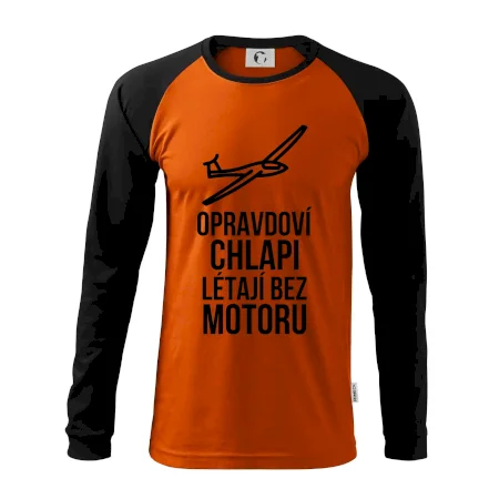 Opravdovi chlapi létají bez motoru
