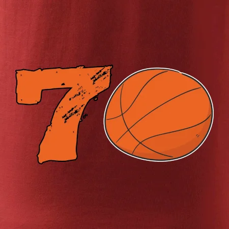 Basketball kulaté narozeniny 70