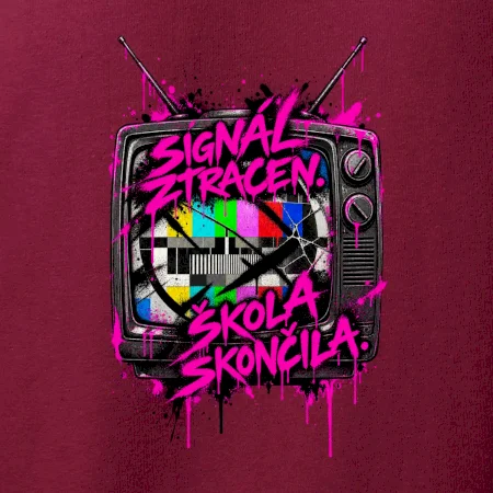 SIGNÁL ZTRACEN. ŠKOLA SKONČILA.