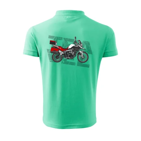 Cestovní enduro červená