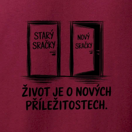 Dveře  - starý sračky - nový sračky