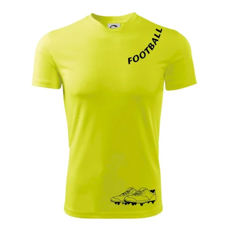 FOOTBALL nápis šikmo