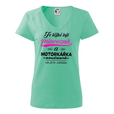 Je těžké být princezna - motorkářka
