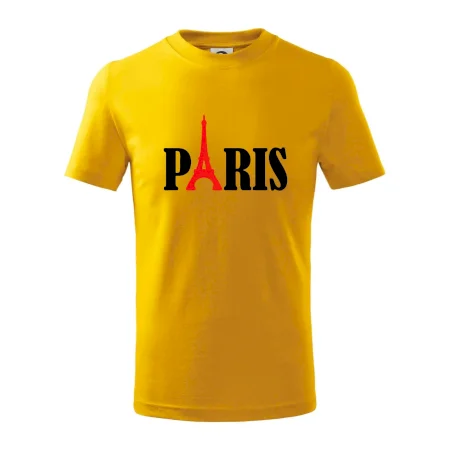 Paris nápis Eiffelova věž