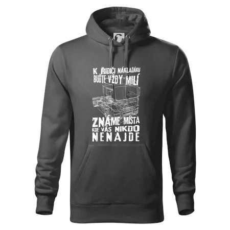 K řidiči náklaďáku buďte vždy milý