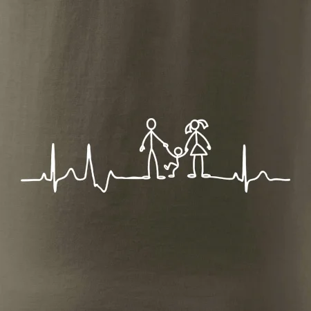 EKG rodina a jedno dítě