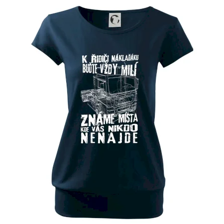 K řidiči náklaďáku buďte vždy milý