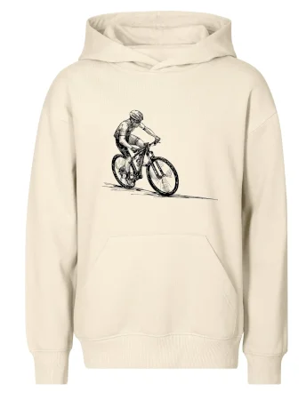 MTB kreslený cyklista