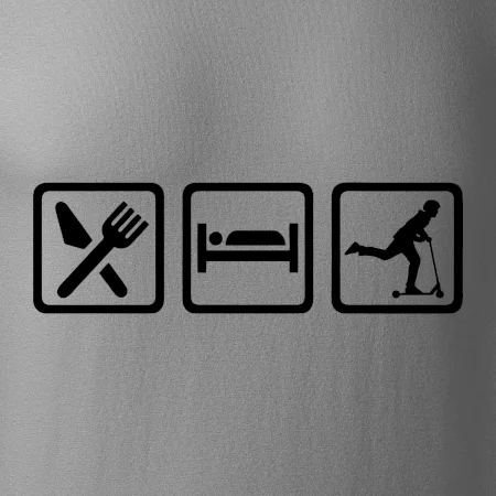Eat sleep koloběh - koloběžka